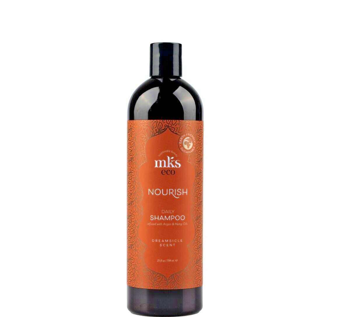 Marrakesh MKS eco Argan & Hemp Oil DREAMSICLE Scent NOURISH DAILY SHAMPOO  25 oz
