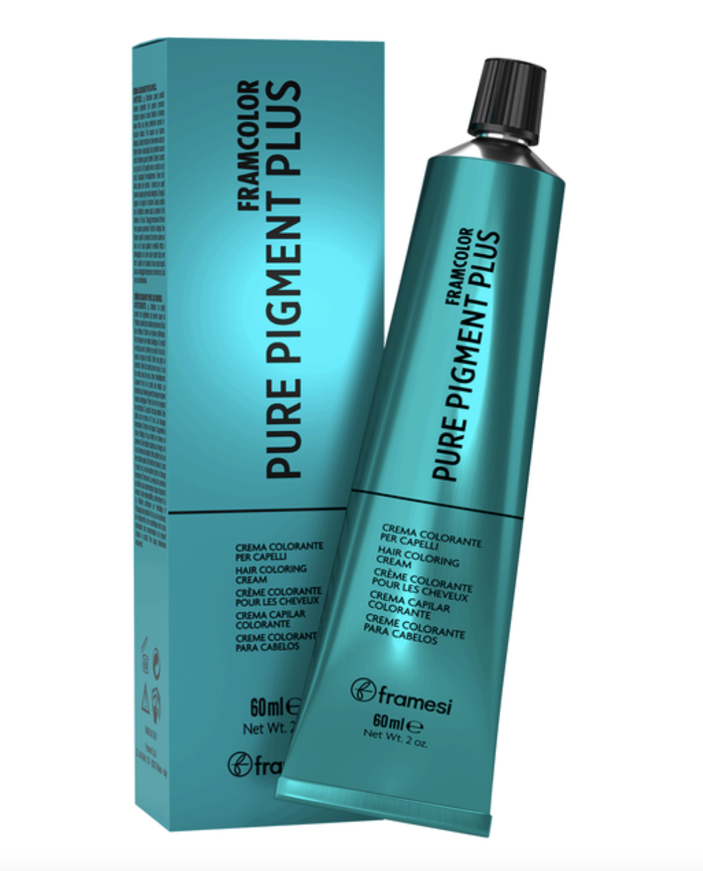 FRAMESI Framcolor PURE PIGMENT PLUS Professional Hair Color Cream ~ 2 oz / 60 mL
