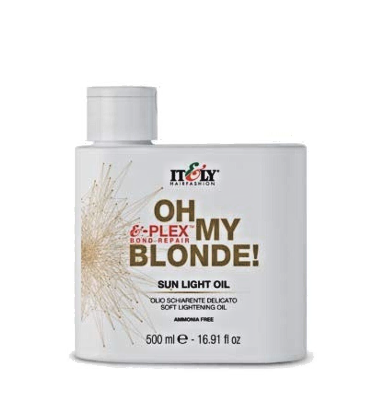IT&LY Oh My Blonde SUN LIGHT OIL Ammonia Free Soft Lightening Oil ~ 16.90 oz.!!