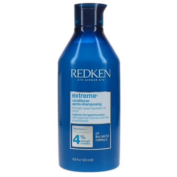 REDKEN EXTREME CONDITIONER Strength Repair Regimen for Damaged Hair ~ 16.9 oz.