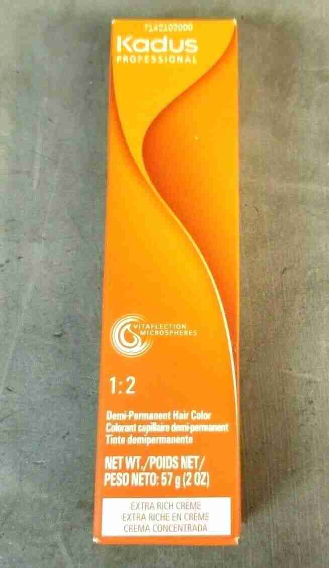KADUS Professional Demi-Permanent Extra Rich Creme Hair Color ~ 2 oz / 57 g!!