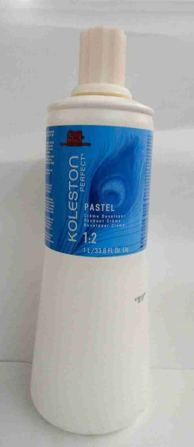 WELLA KOLESTON PERFECT PASTEL Professional Cream Developer ~ 33.8 fl oz / Liter!