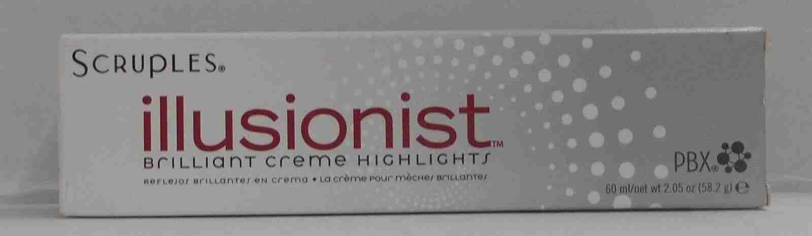 SCRUPLES ILLUSIONIST Professional Brilliant Creme HighLights Hair Color ~2 fl oz