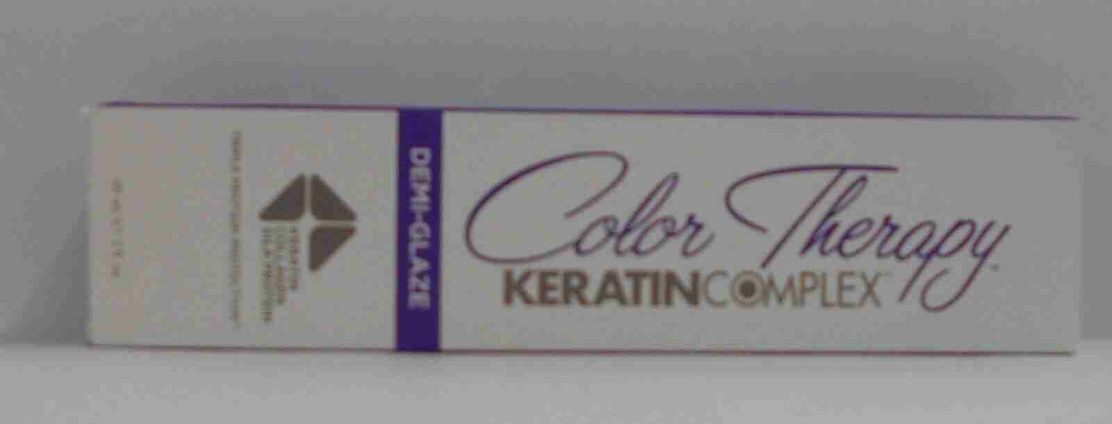Original Pkg Color Therapy KERATIN COMPLEX DEMI GLAZE Cream Hair Color ~ 2 oz.