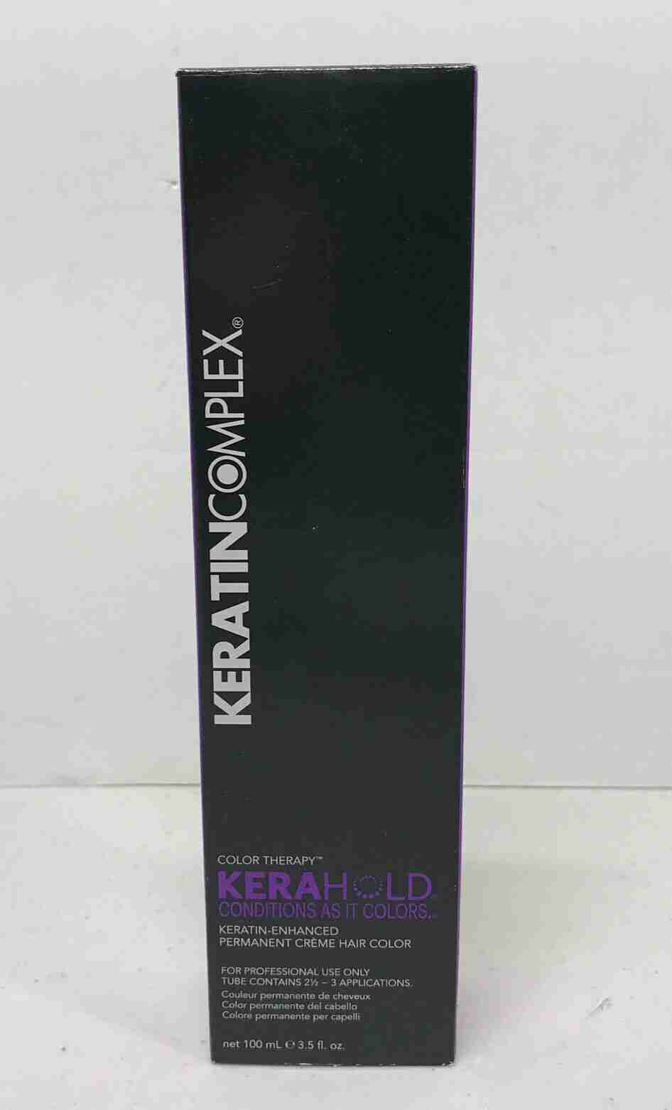 KERATIN COMPLEX KERAHOLD Conditioning Permanent Creme Hair Color ~ 3.5 fl. oz.