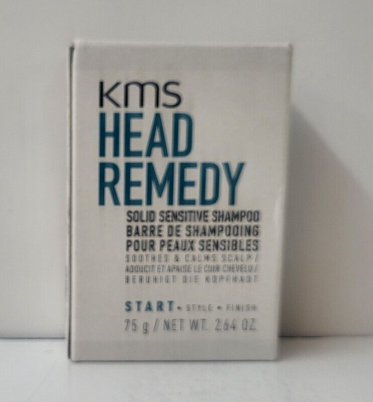 KMS ~ Head Remedy Solid Sensitive Shampoo ~ 75 g / 2.64 fl. oz. Bar