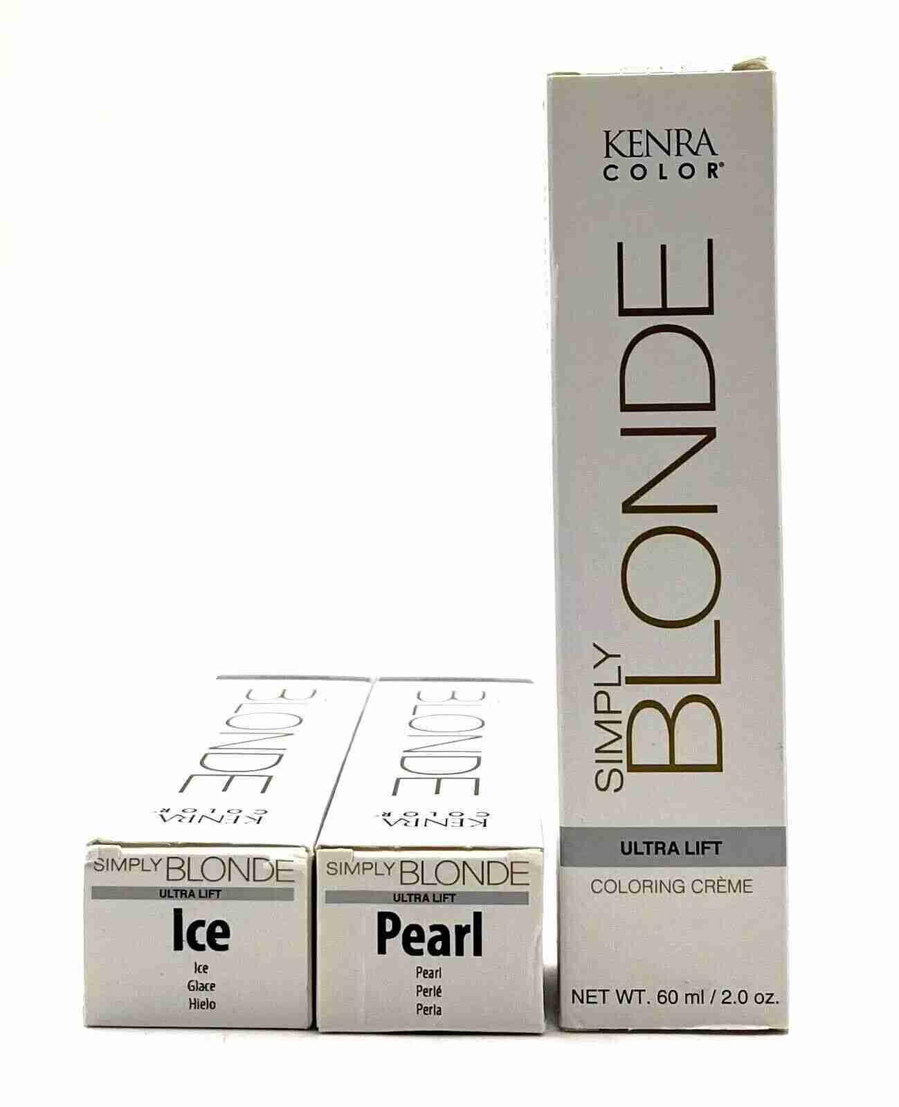 Kenra Color Simply Blonde Ultra Lift Coloring Creme 2 oz-Choose yours