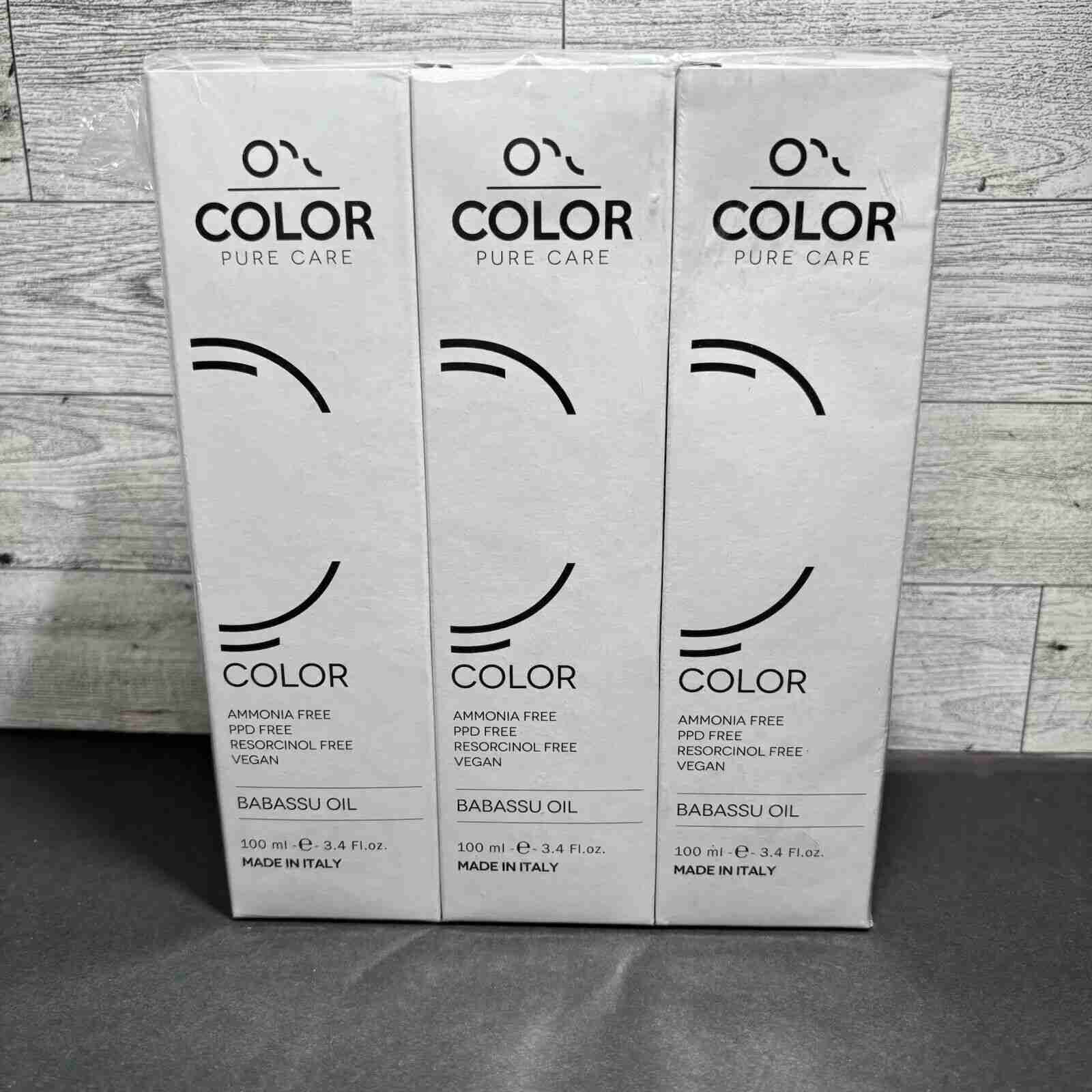 Organethic Color Pure Care  COLOR Permanent (CHOOSE YOUR SHADE)