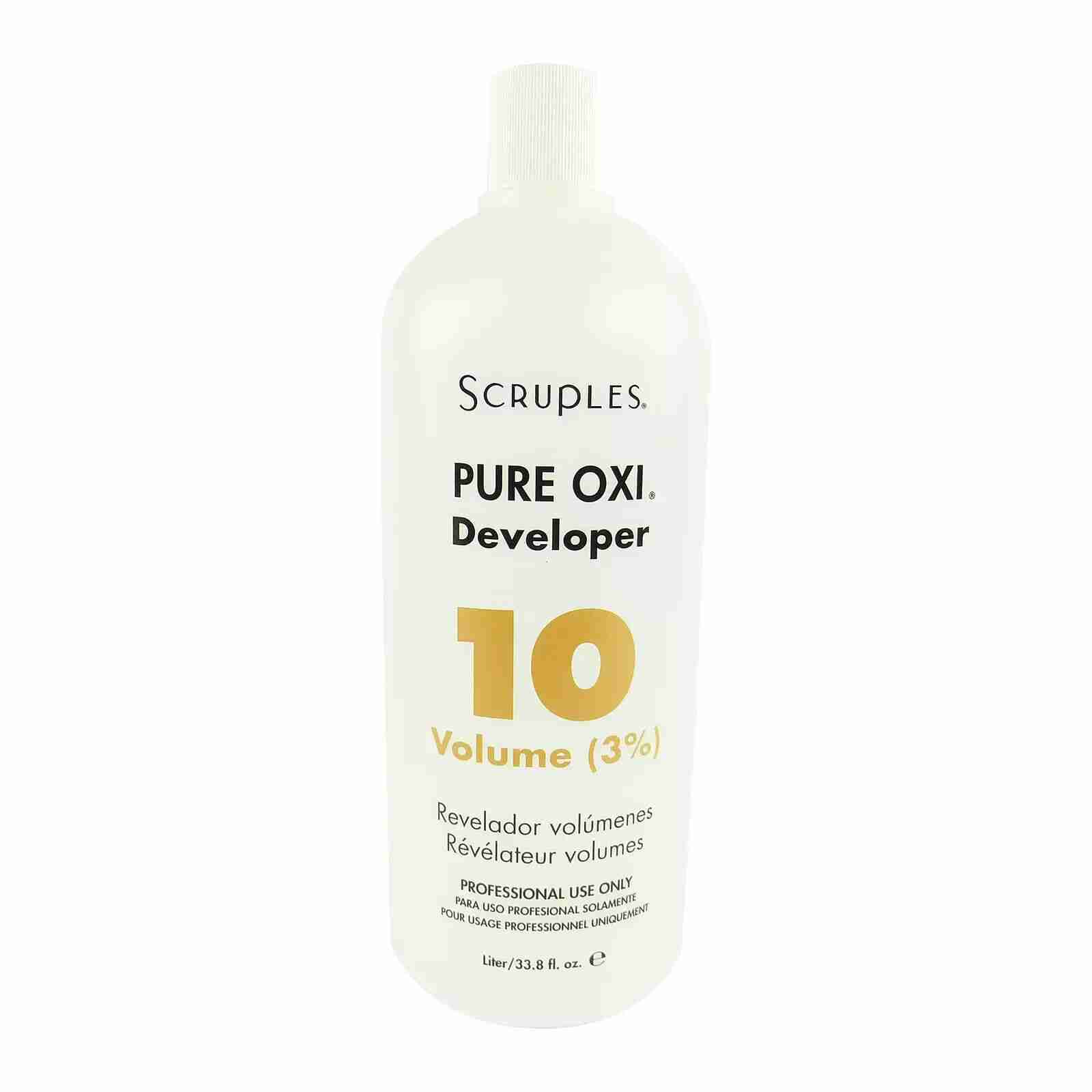 Scruples Pure Oxi Developer 10 Volume 3% 1 Litre - Hair Developer Unisex