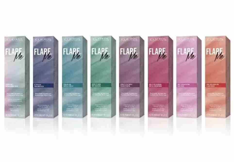 CLAIROL FLARE ME Vivid Permanent Cream Hair Color 2 oz  (Choose Color)