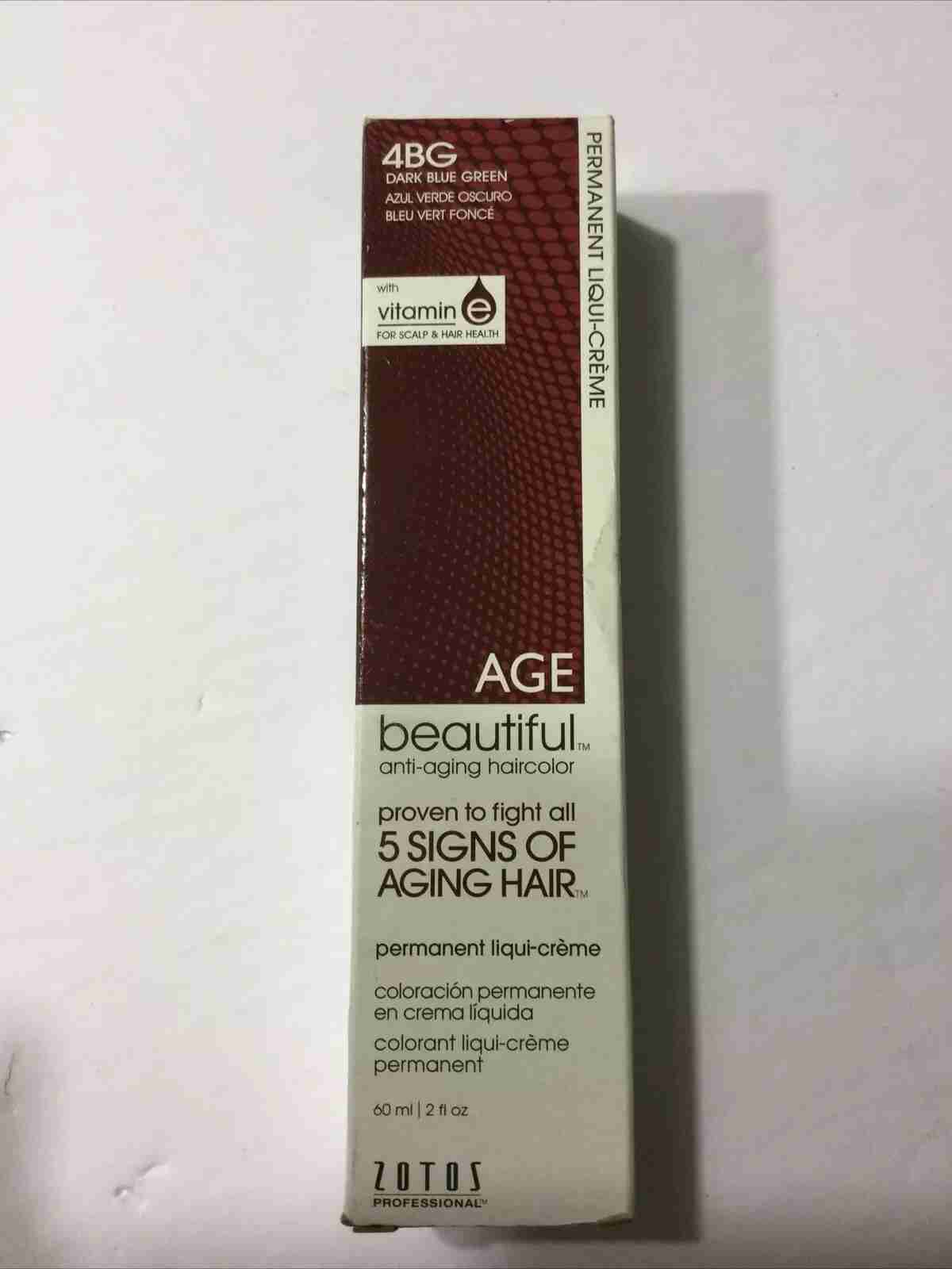AGE beautiful Permanent Hair Color Liqui Creme -Choose Your Shade(HARD to FIND)