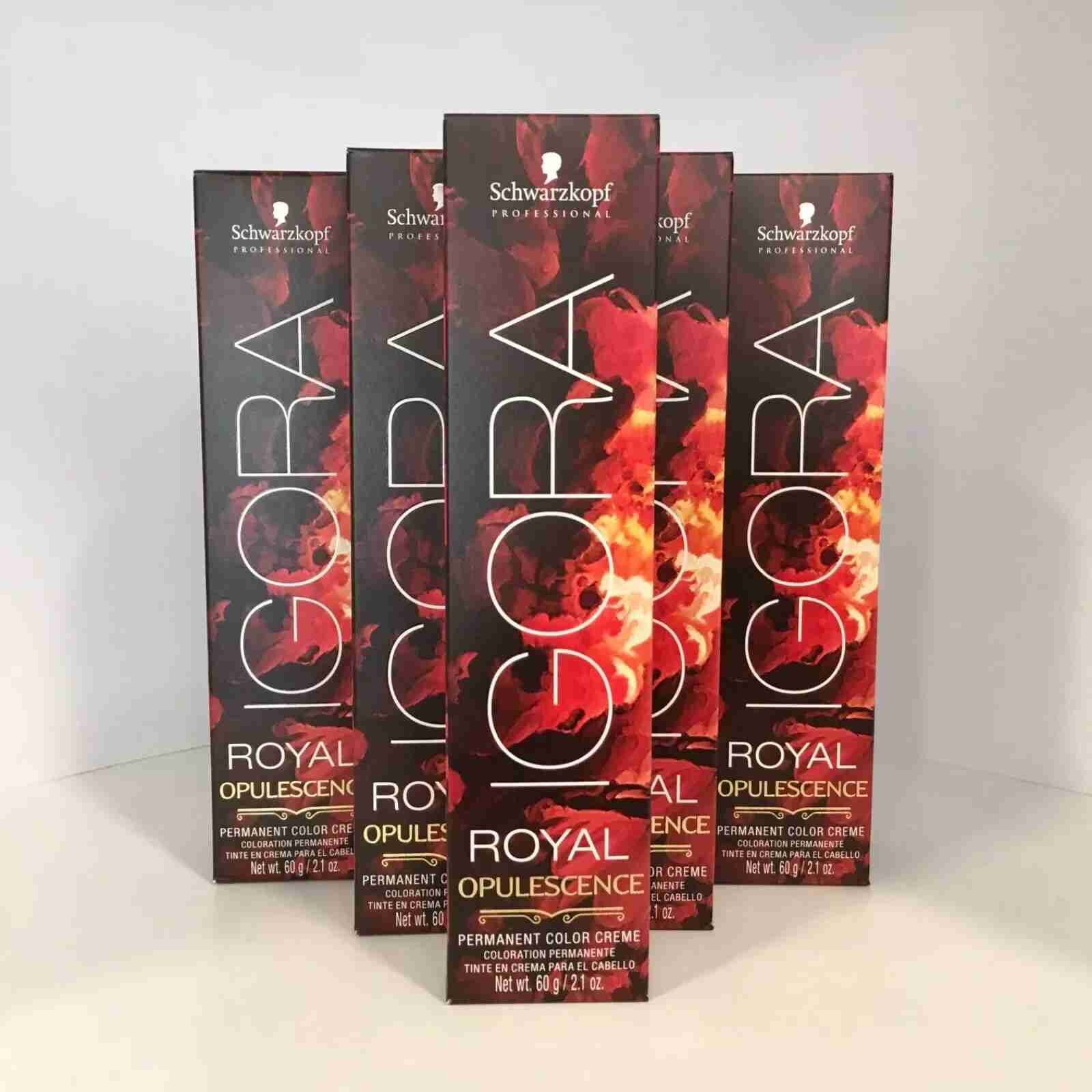 Schwarzkopf IGORA ROYAL OPULESCENCE permanent color creme *NIB YOU CHOOSE!