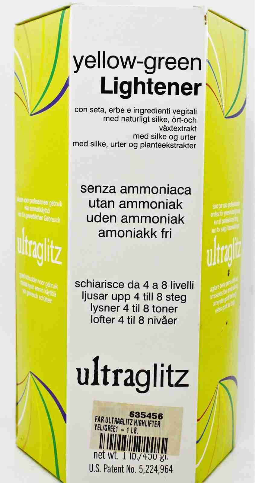 Ultraglitz Yellow Green Lightener(HARD TO FIND - LAST ONE)