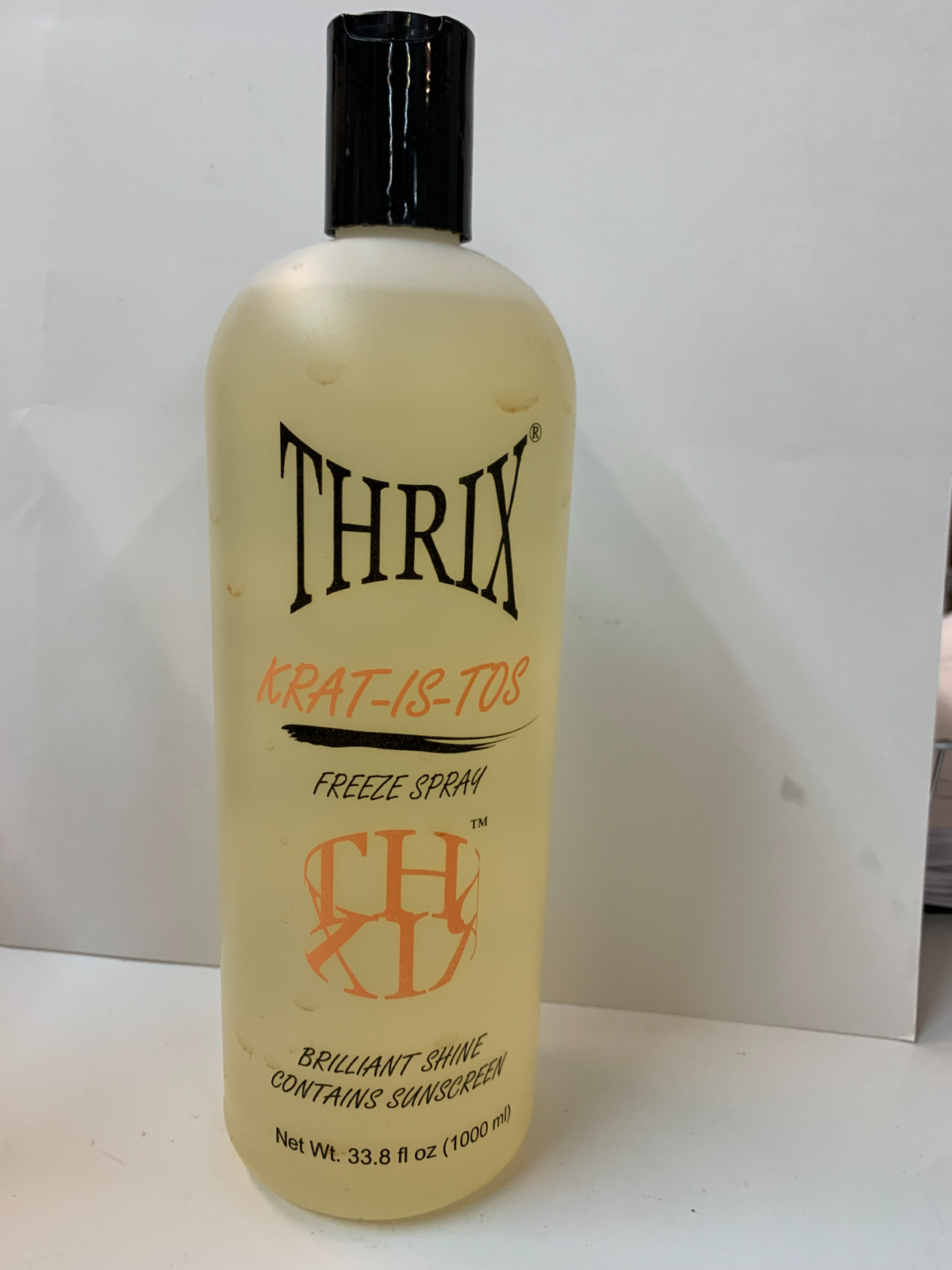 Thrix Krat-Is-Tos Freeze Spray ~ 33.8 fl. oz.