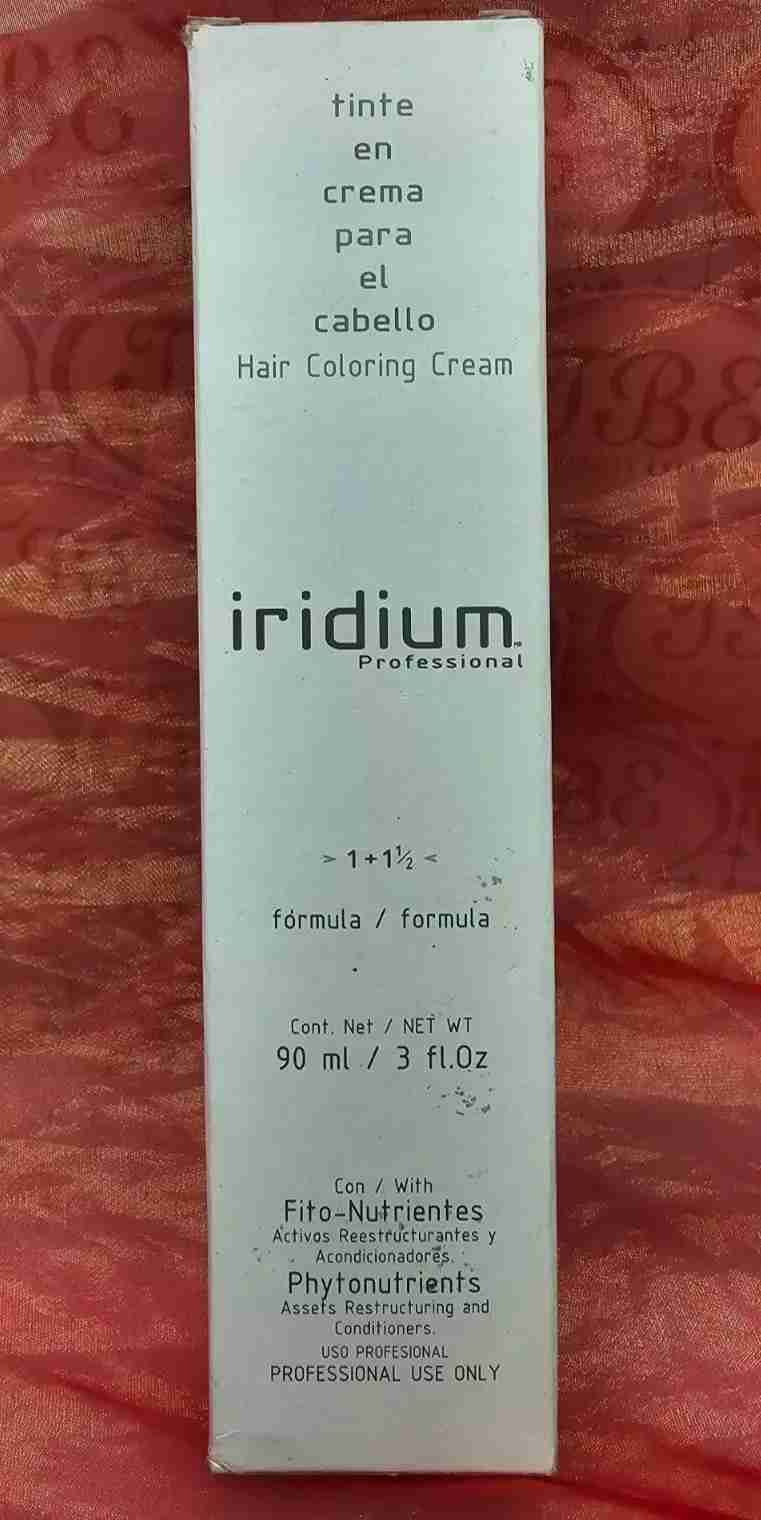 Iridium Professional Hair Coloring Cream 3 oz(HARD TO FIND - EXPIRED)