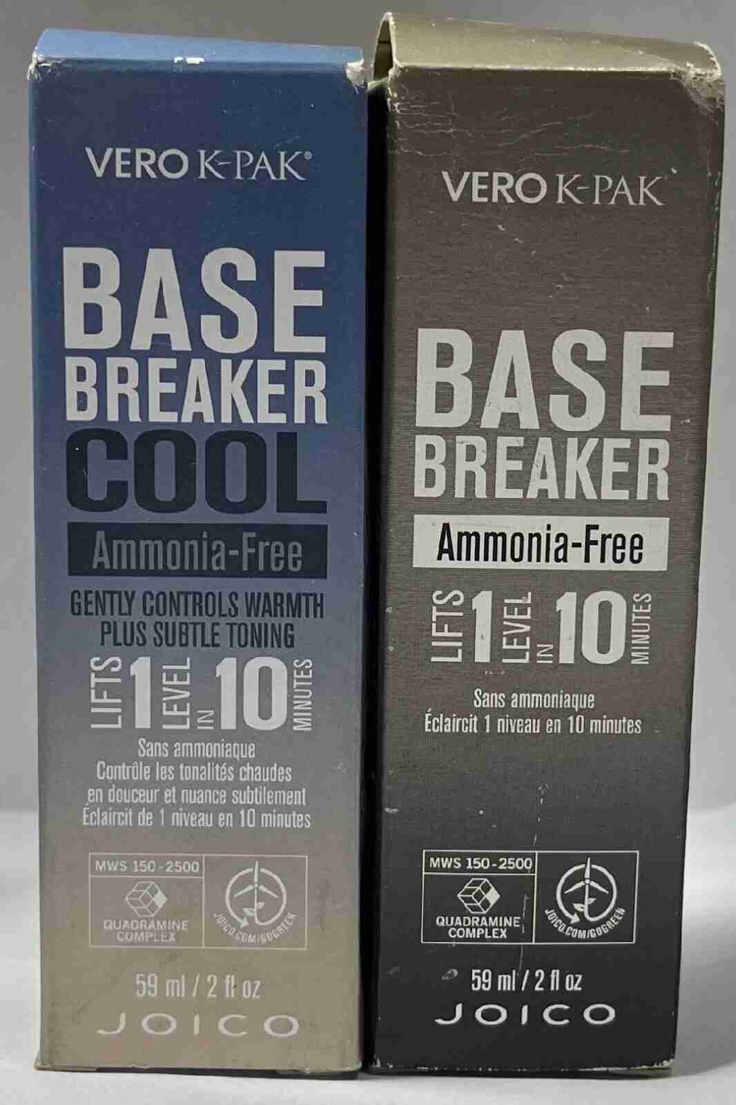 Joico Vero K-Pak Base Breaker Ammonia-Free 2 oz - NEW IN BOX! (Salon Exclusive!)