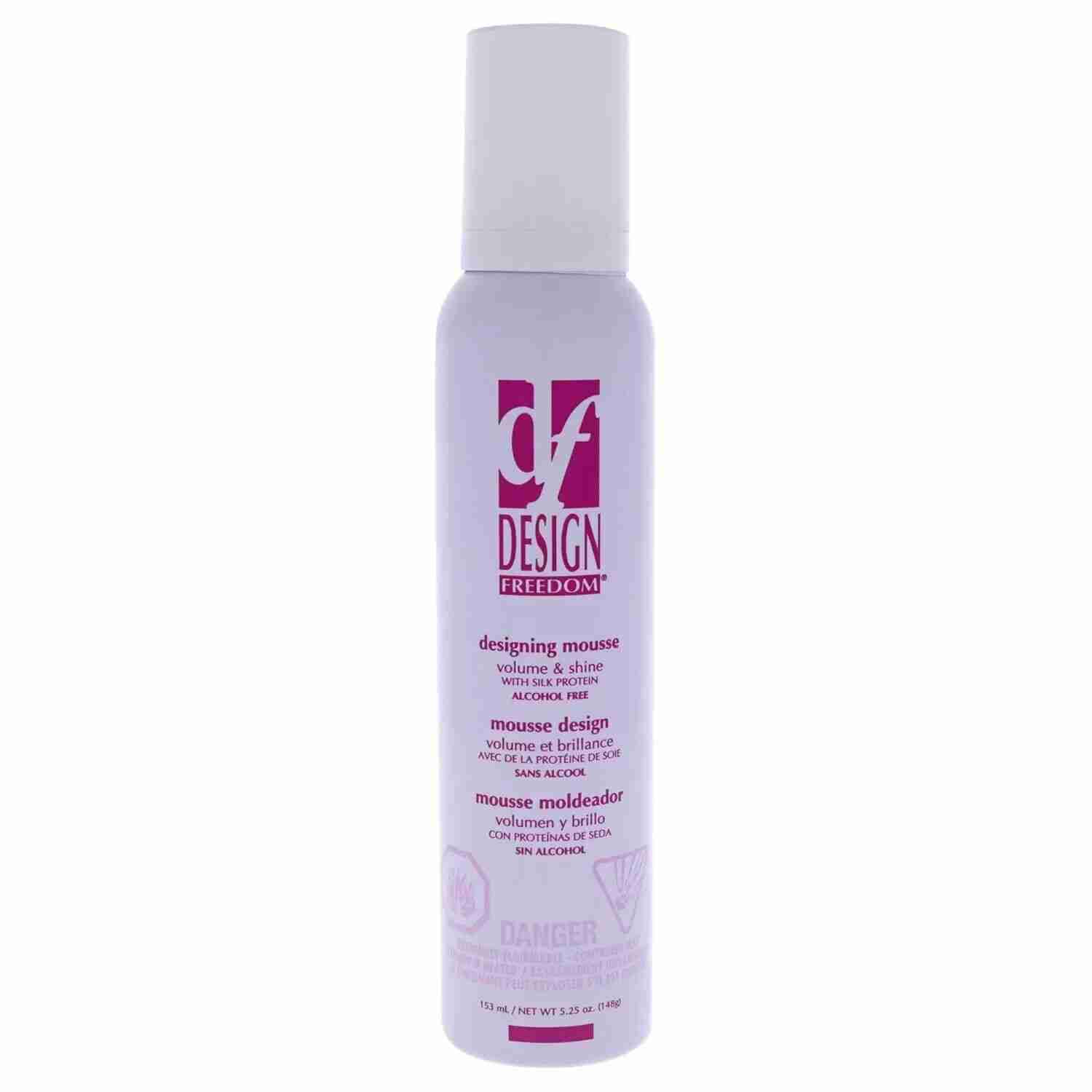 ZOTOS  Design Freedom DF Volume Shine Alcohol Free Designing Mousse 5.25 oz
