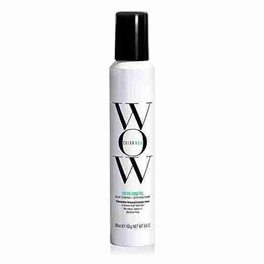 Color Wow Color Control Blue Toning + Styling Foam for Dark Hair 6.8 oz