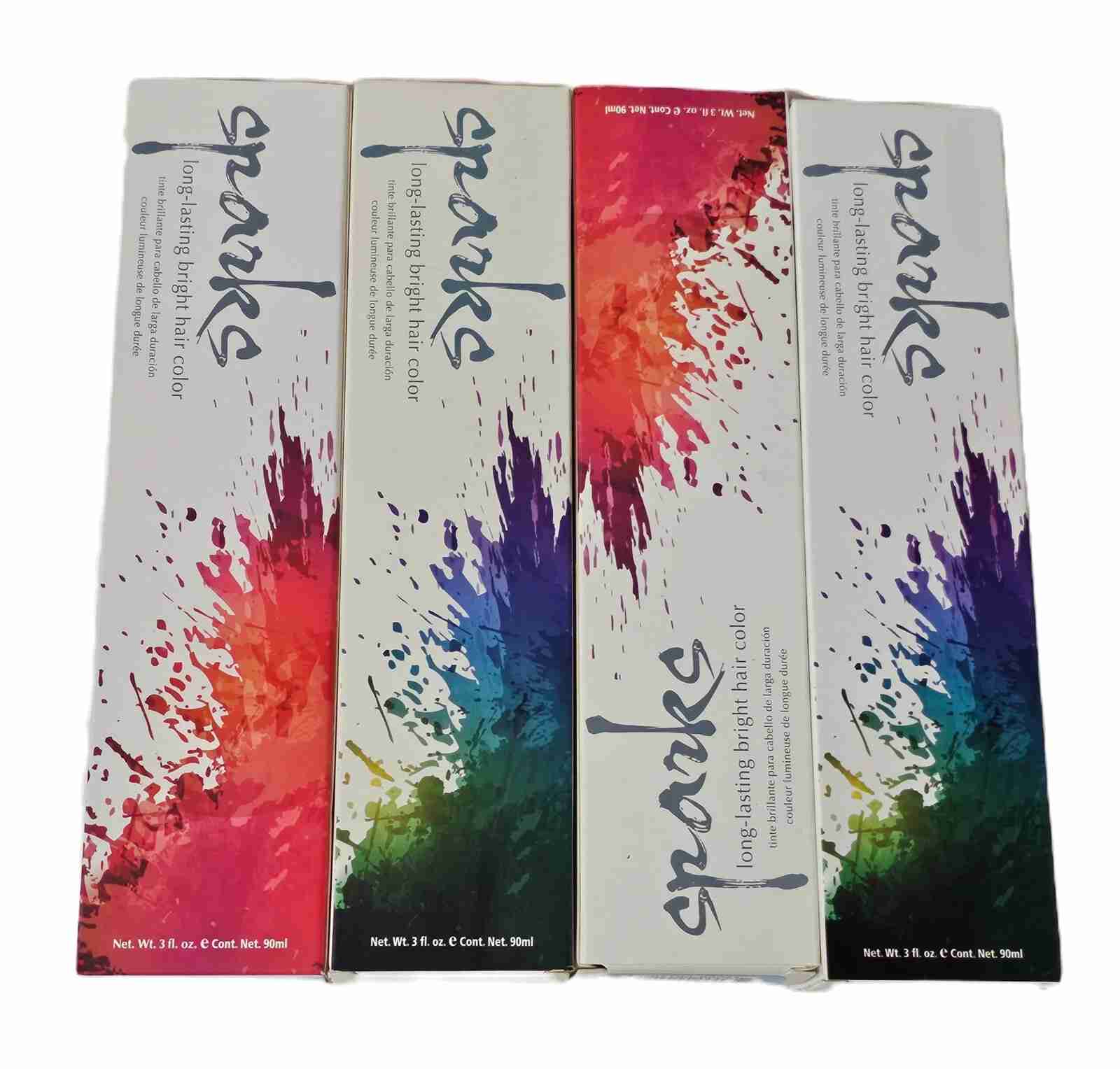 Sparks 3oz. Long-Lasting Bright Hair Color - You Choose