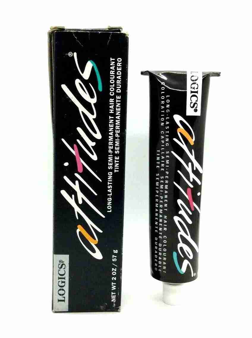 Attitudes by Logics 2 oz semi-permanent hair colourant ORIGINAL & NEW (EXPIRED)