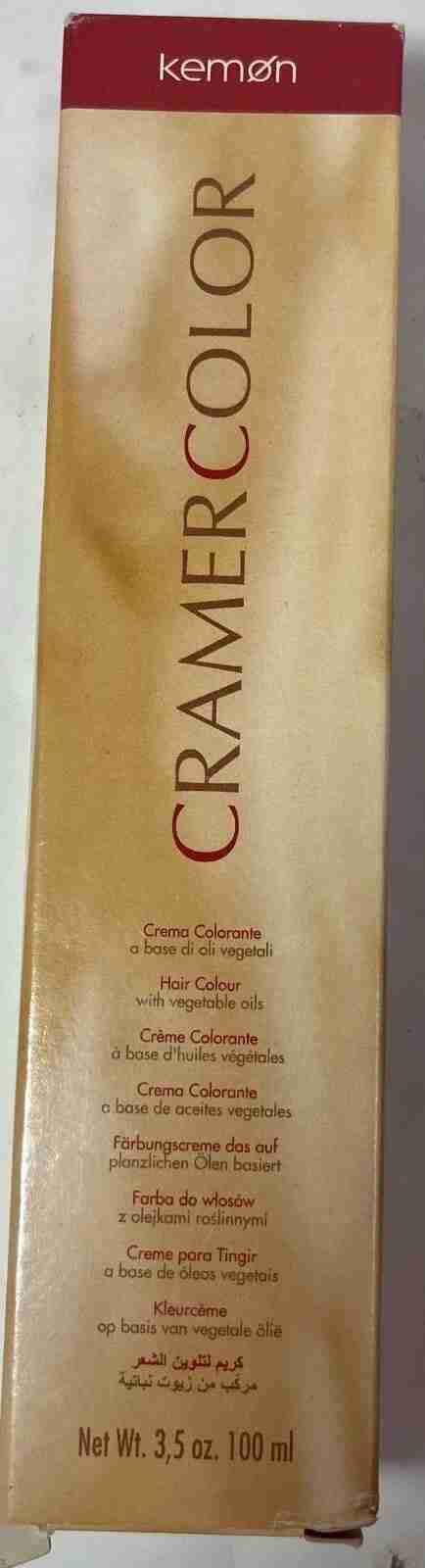 Kemon Cramer Color Hair Color with Vegetable Oils 3.5oz (MISC)
