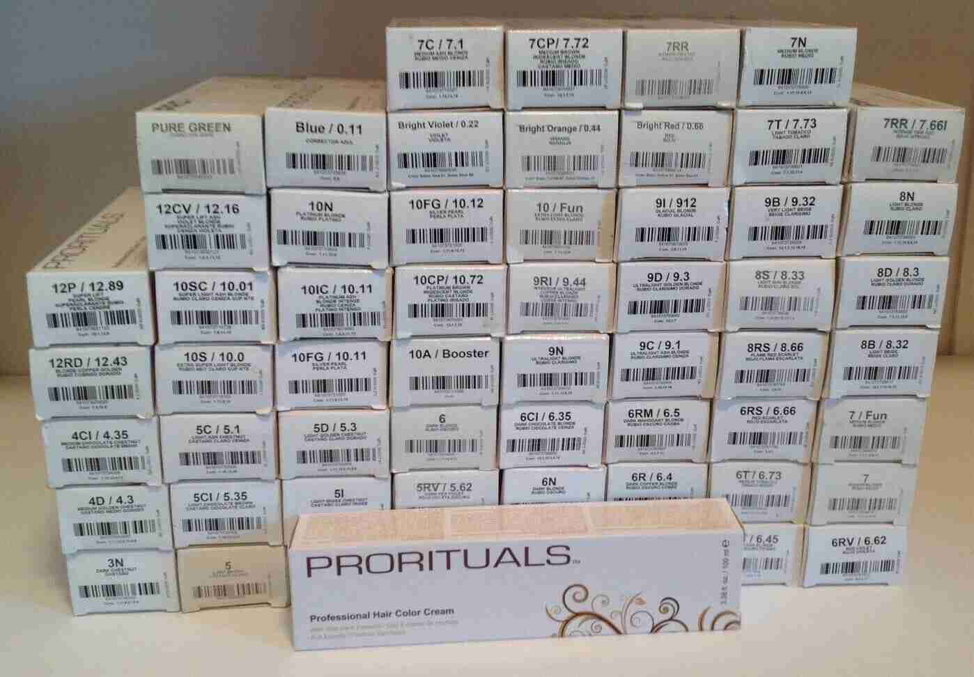 Jingles Prorituals Professional Hair Color Cream 3.38oz  YOU CHOOSE