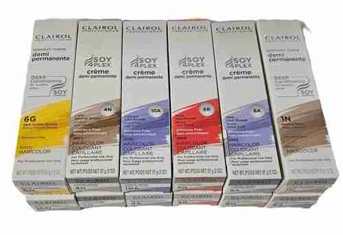 CLAIROL PROFESSIONAL SOY 4 PLEX DEMI-PERMANENTE HAIR COLOR (PICK YOUR SHADE!!)