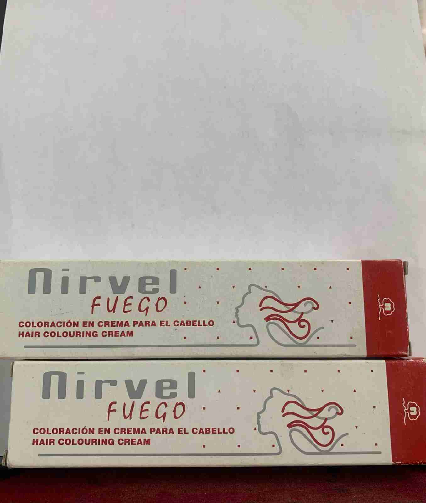 NIRVEL FUEGO HAIR COLORING CREAM 2 fl. oz.