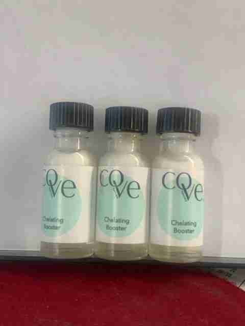 COVE HAIRCARE CHELATING BOOSTER (LOT OF 3) 3 fl. oz.