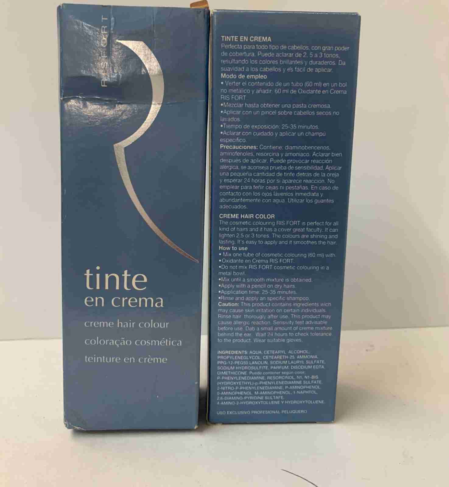 Risfort Tinte Creme Hair Colour 2.04 fl. oz.