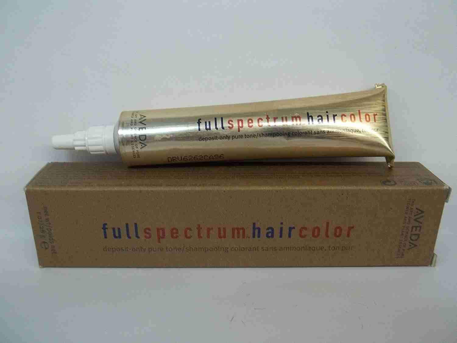 AVEDA FULL SPECTRUM HAIR COLOR 1oz. DEPOSIT ONLY PURE TONE / SHAMPOOING COLORANT