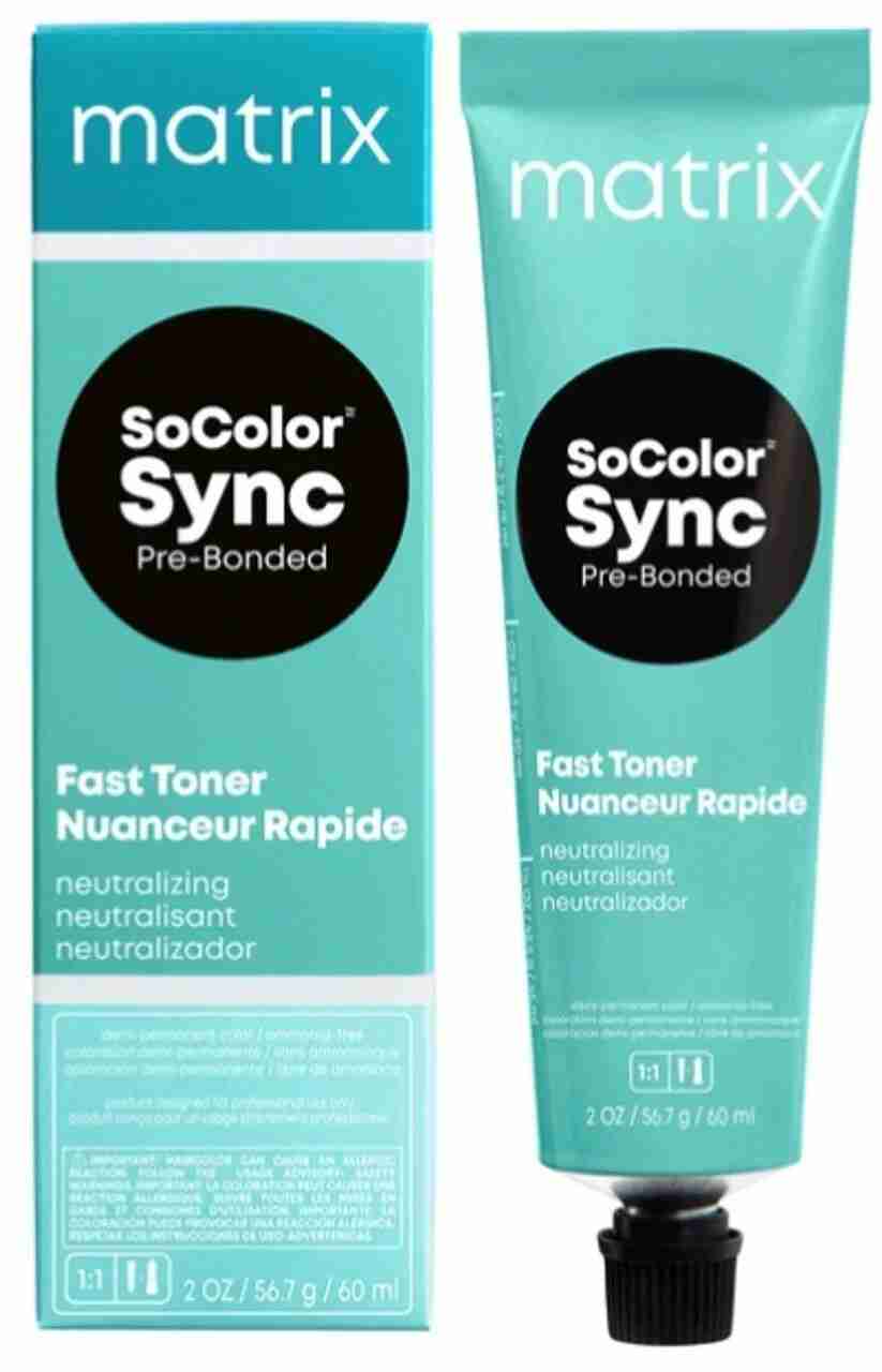 Matrix SoColor Color Sync Pre-Bonded Fast Toner Demi Permanent  2oz.