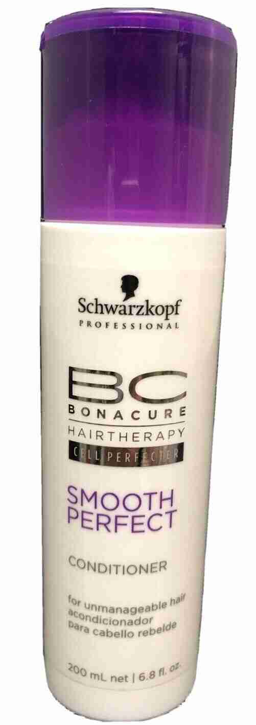 SCHWARZKOPF BC Bonacure SMOOTH PERFECT CONDITIONER For Unruly Hair ~ 6.8 fl. oz.