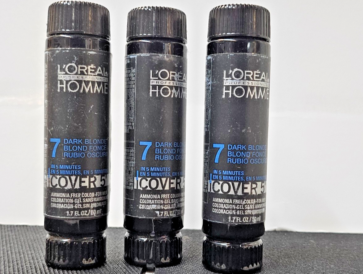LOREAL PROFESSIONAL HOMME COVER 5' AMMONIA FREE COLOR FOR MEN