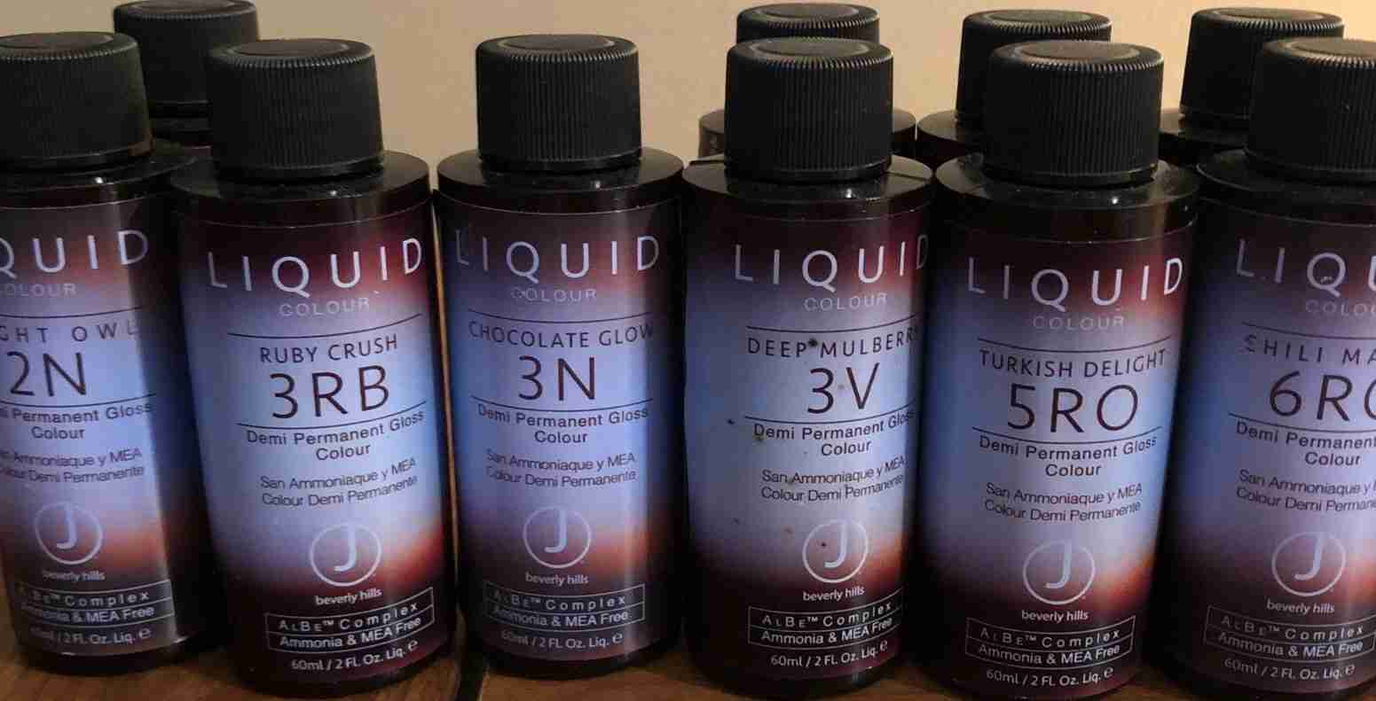 J BEVERLY HILLS DEMI PERMANENT LIQUID COLOUR 2fl. oz(LAST ONES)