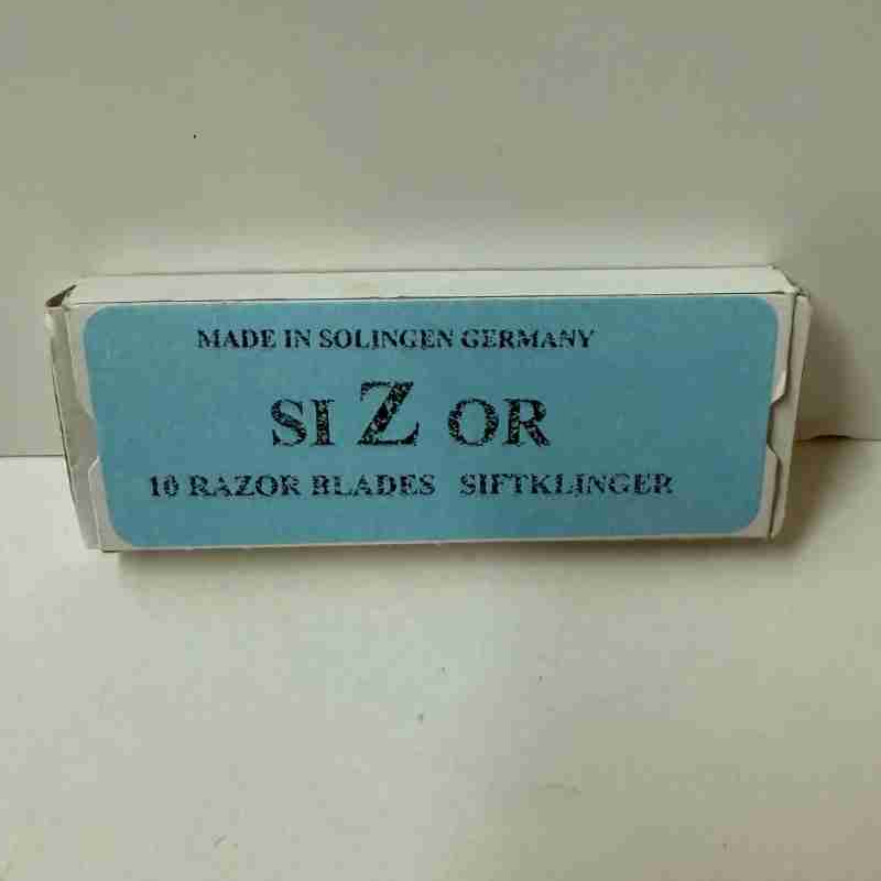 Tondeo Rare Vintage Sizor Solingen Germany Straight Blades (10 Blades)