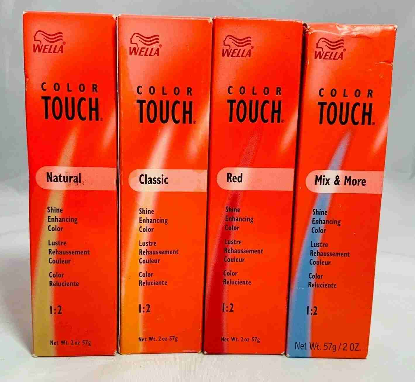 WELLA COLOR TOUCH *NIB* EXPIRED DEMIPERMANENT HAIR COLOR CHOOSE YOUR SHADE 2 oz.