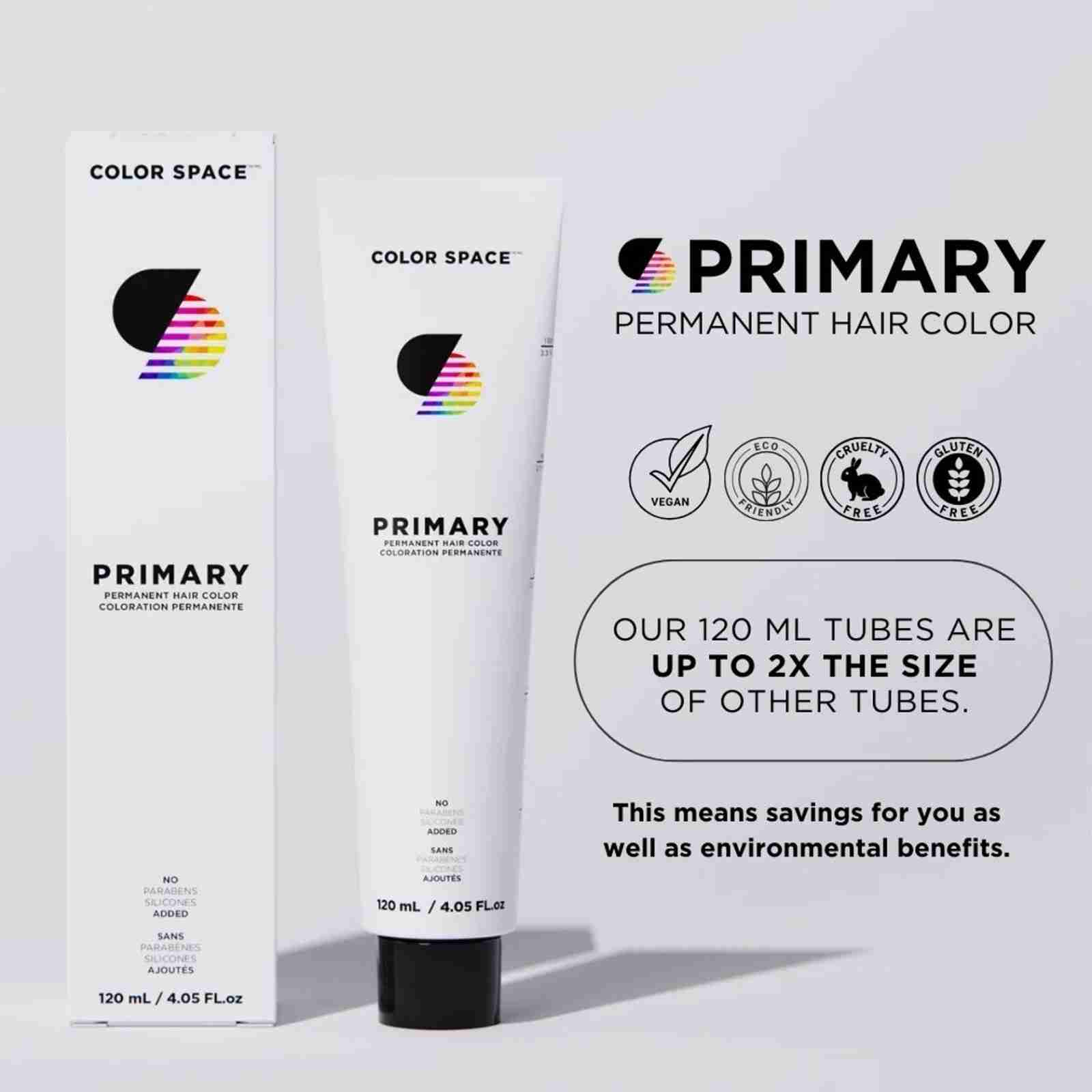 COLOR SPACE PRIMARY PERMANENT HAIR COLOR 4.05 fl. oz.