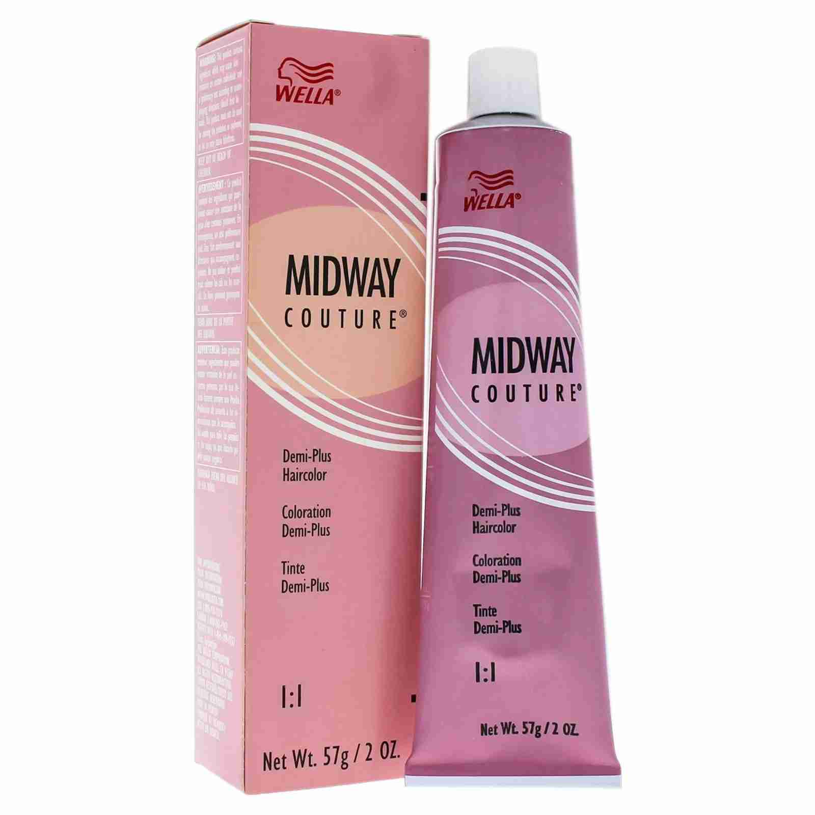 WELLA MIDWAY COUTURE DEMI-PLUS HAIR COLOR *EXPIRED*  2 oz.